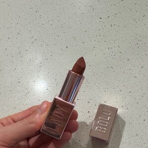 Too Faced Bold Metallic Rose Gold Lipstick Case Comeback Queen